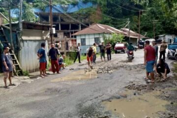 NH54 Repaired by NGO in Siaha Mizoram